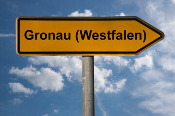 Wegweiser Gronau (Westfalen)