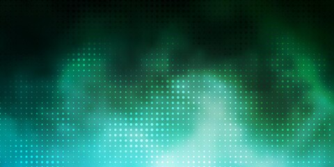 Light Blue, Green vector layout with circle shapes. Abstract colorful disks on simple gradient background. Pattern for websites.