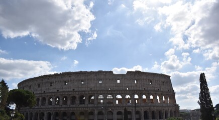 outside of rome Colosseum 