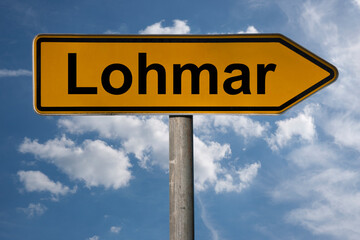 Obraz premium Wegweiser Lohmar