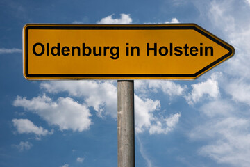 Wegweiser Oldenburg in Holstein
