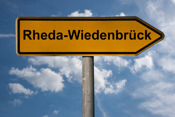 Wegweiser Rheda-Wiedenbrück