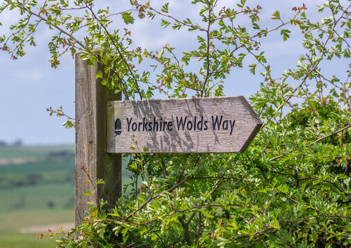 Yorkshire Wolds Way Sign