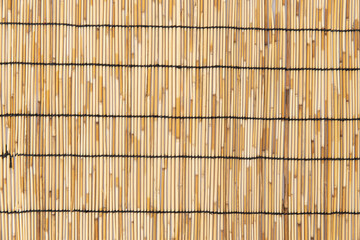 bamboo brown straw serving mat background texture