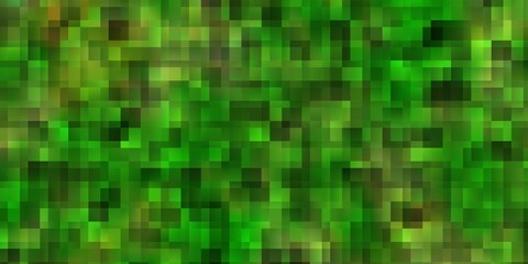 Light Green, Yellow vector background in polygonal style.