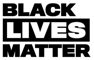 black lives matter vector