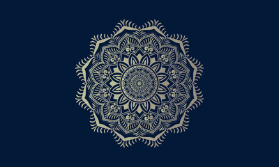 Luxury Floral Mandala Ornament Design Background