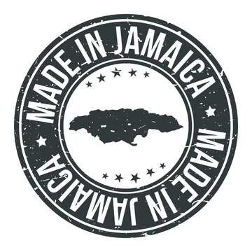 Made in Jamaica Quality Original Stamp Design Vector Art