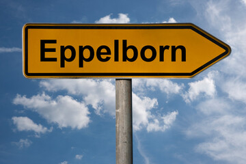 Obraz premium Wegweiser Eppelborn
