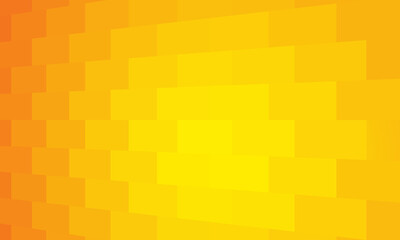 Background from yellow mosaic. Abstract orange background textures. Geometric pattern. Minimalistic composition of rectangles with bright gradient from orange to yellow. Background geometric pattern