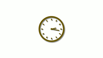 New yellow dark 3d clock icon,counting down clock images