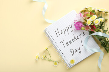 Obraz premium Teacher's Day background 