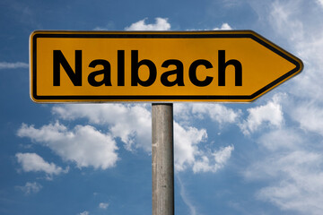 Obraz premium Wegweiser Nalbach