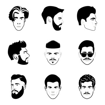 Face Drawing Icons 