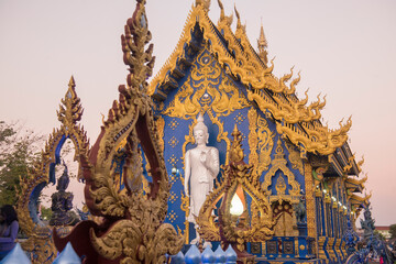THAILAND CHIANG RAI BLUE TEMPLE