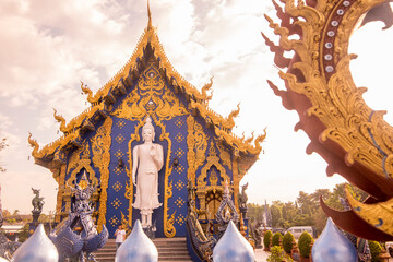 THAILAND CHIANG RAI BLUE TEMPLE