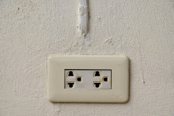 Single socket or power outlet for in house.