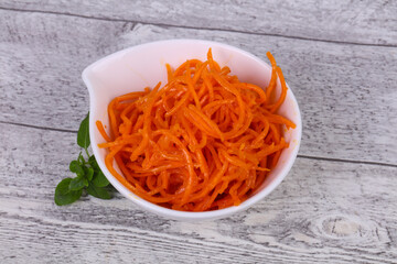 Korean cattot snack salad