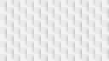 Fototapeta premium Abstract modern square background. White and grey geometric texture. vector illustration