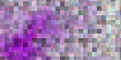 Light Purple vector backdrop with rectangles.