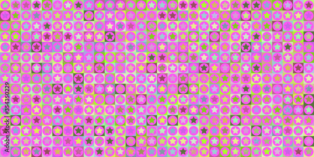 Poster retro pattern of different shapes. colorful vector mosaic backdrop. geometric hipster retro backgrou