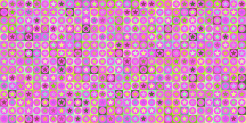 Retro pattern of different shapes. Colorful vector mosaic backdrop. Geometric hipster retro background