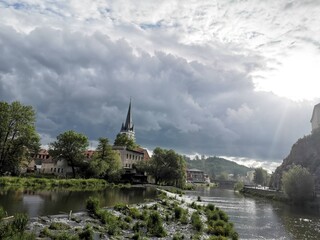 Fototapeta premium Małe miejsce w Czechach
