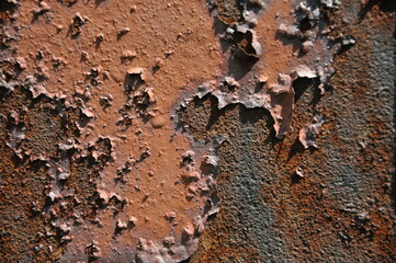 old rusty metal texture