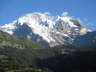 Fototapeta na wymiar Jungfrau Mountain, Switzerland