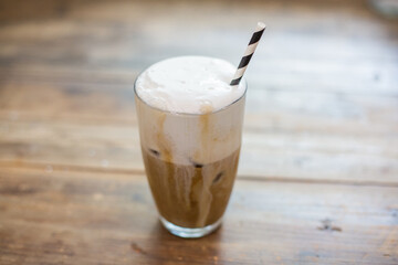 Cold Foam iced coffee latte cappuccino drink