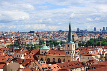 panorama of prague