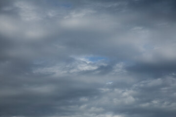 beautiful clouds and stormy sky