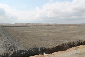 Oil pipes in a petrochemical plant during the production of oil and gas