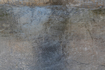 Texture of old gray concrete wall for background.