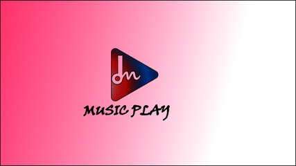 vector illustration of a pink background with a label