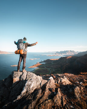 Adventurer Looking at Freedom