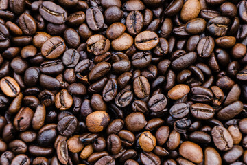 Fototapeta premium coffee beans background