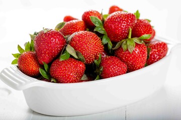 bowl of strawberries