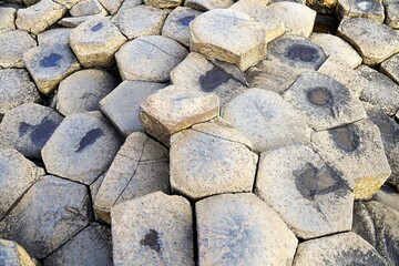 Giants Causeway natural rock formation