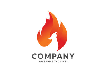 luxury phoenix fire bird logo concept,  creative logo for mythological bird