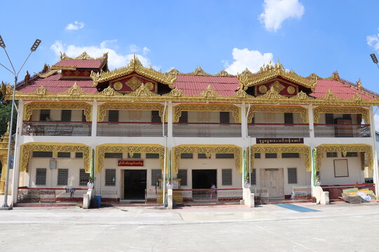 Pagode Botataung &agrave; Yangon, Myanmar