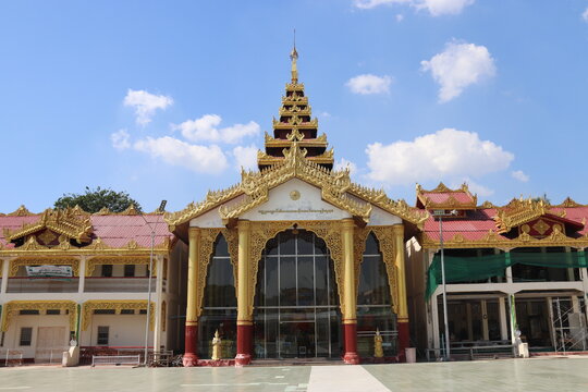 Pagode Botataung &agrave; Yangon, Myanmar