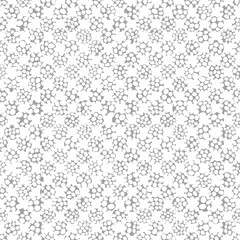 New modern animal seamless pattern. Ornament of stylized skin. Vector stock grey and white polka dots illustration for posters, card, postcard, fabric, textile.