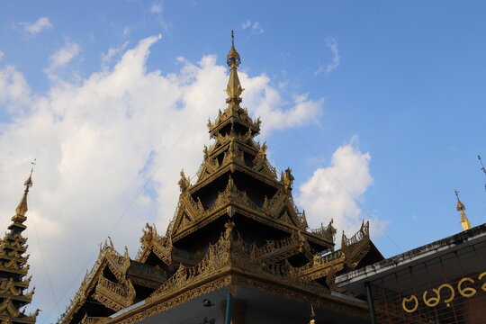 Pagode Shwedagon &agrave; Yangon, Myanmar