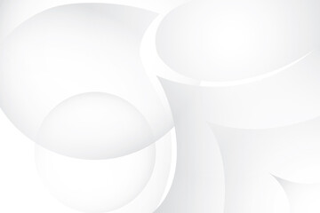 Abstract geometric white and gray color background. Vector, illustration.