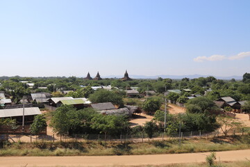 Village à Bagan, Myanmar	