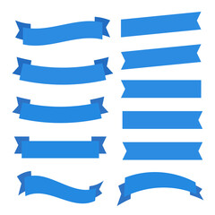 Fototapeta premium Ribbons banner great design. Ribbons banner graphic element vector. Ribbons banner background.