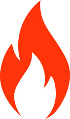 fire icon vector