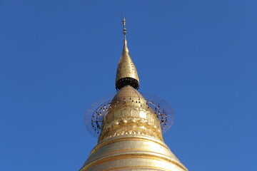 Pagode Shwezigon à Bagan, Myanmar