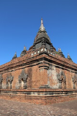 Fototapeta na wymiar Temple à Bagan, Myanmar